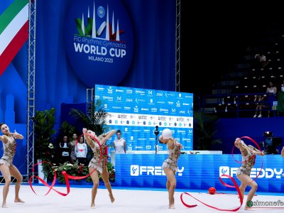 Milano - FIG World Cup Ginnastica Ritmica - AA Squadre (3NA/2PA)
